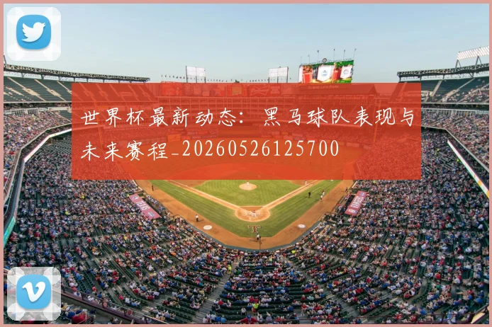 世界杯最新动态：黑马球队表现与未来赛程_20260526125700